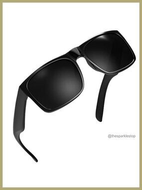 Extra Large Square Sunglasses for Men, TR90 Frame, UV400 Protection